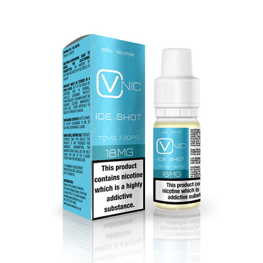V Nic - 70/30 - 18mg - Ice Nic Shot - 10ml