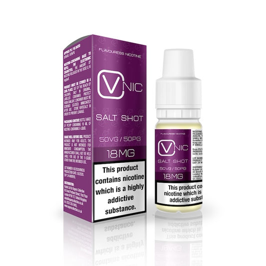 V Nic - 50/50 - 18mg - Nicotine Salt Shot - 10ml