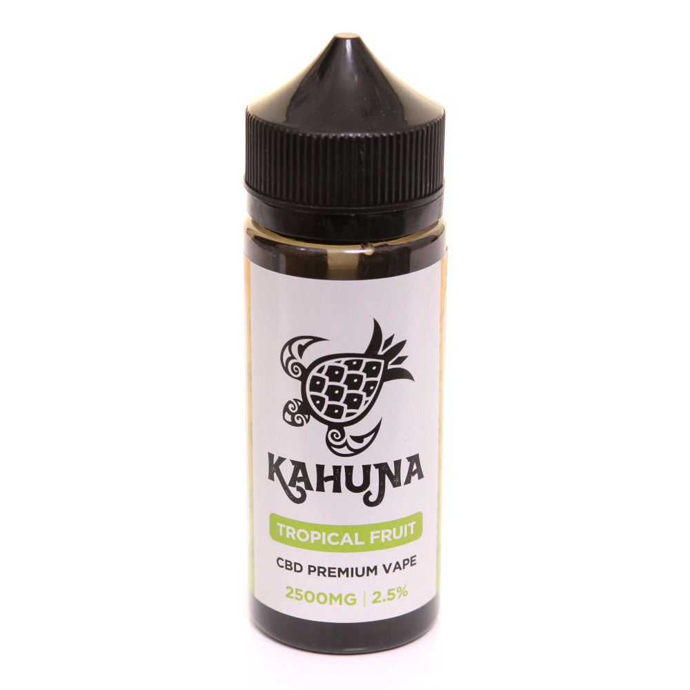 CBD Tropical Fruit Vape Liquid 100ml 2500mg 2.5%
