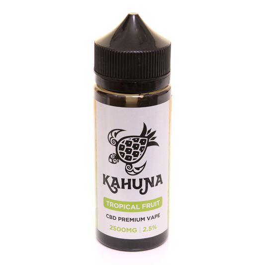 CBD Tropical Fruit Vape Liquid 100ml 2500mg 2.5%