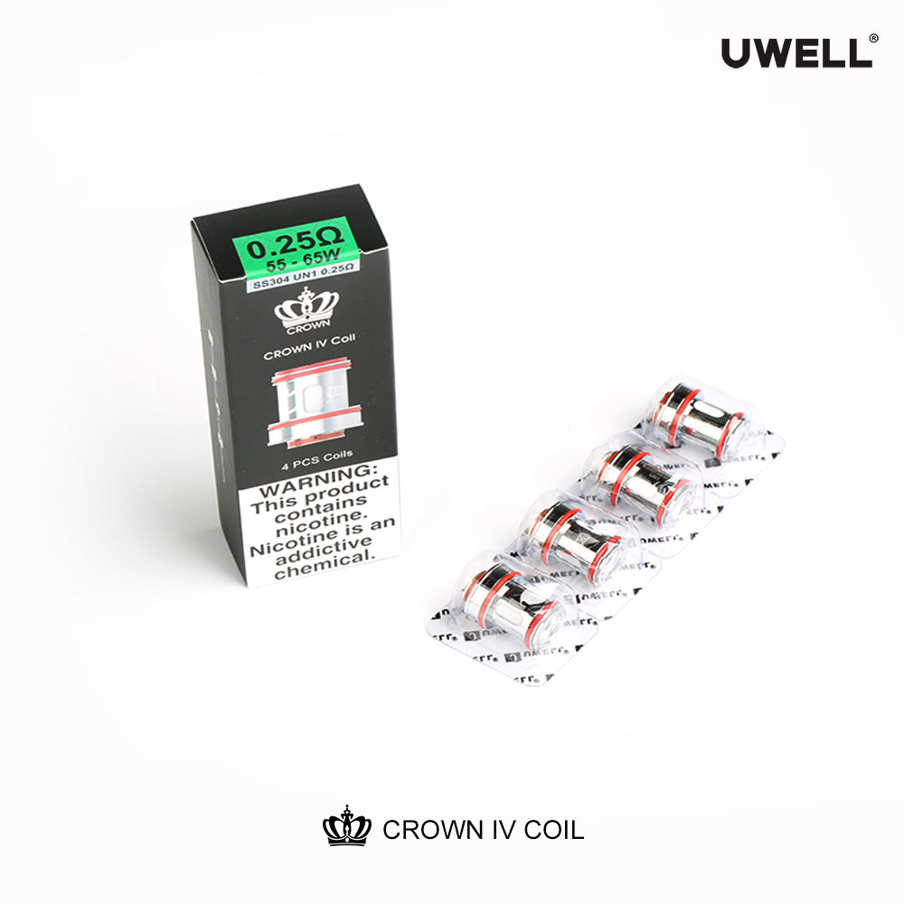 Uwell Crown 4 Coils - 4 Pack